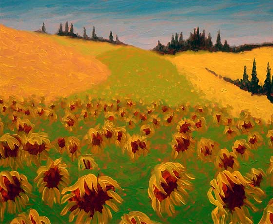 TUSCAN SUNFLOWERS